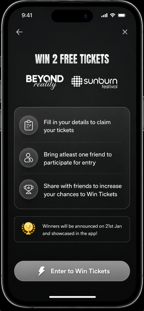 Contest Rules Screen
